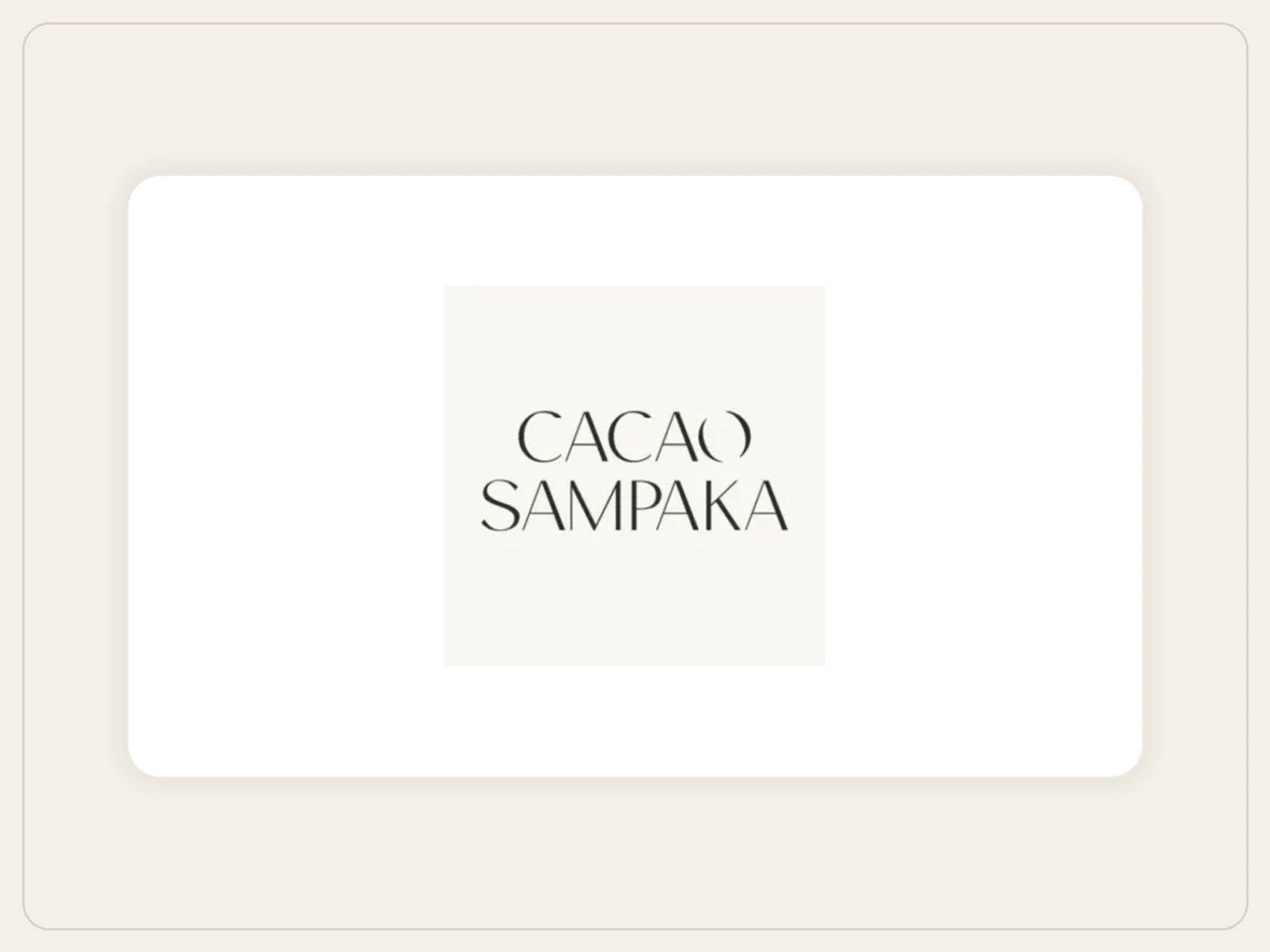 Image of Cacao Sampaka