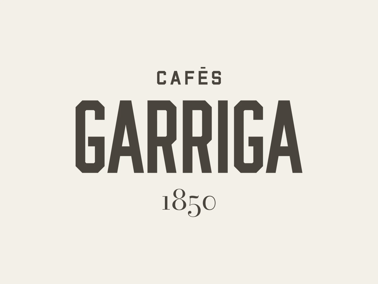Image of Cafès Garriga 1850