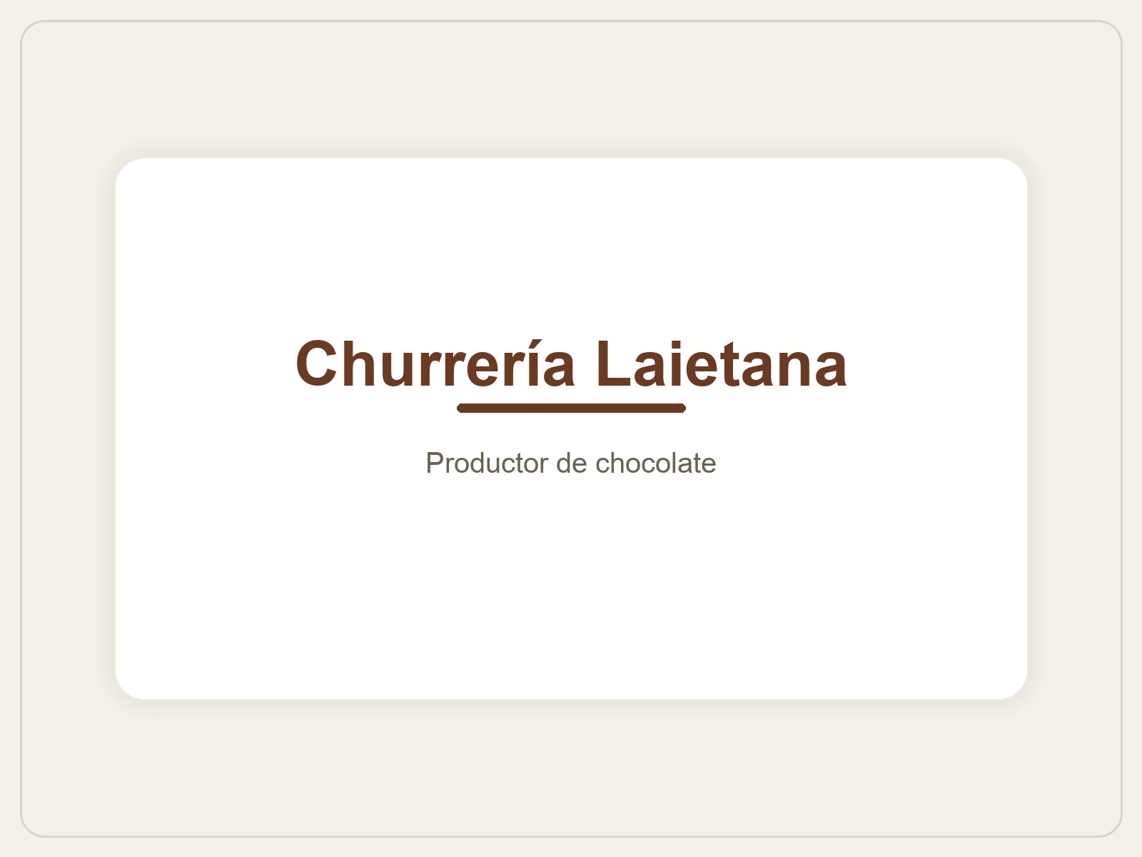 Image of Churrería Laietana