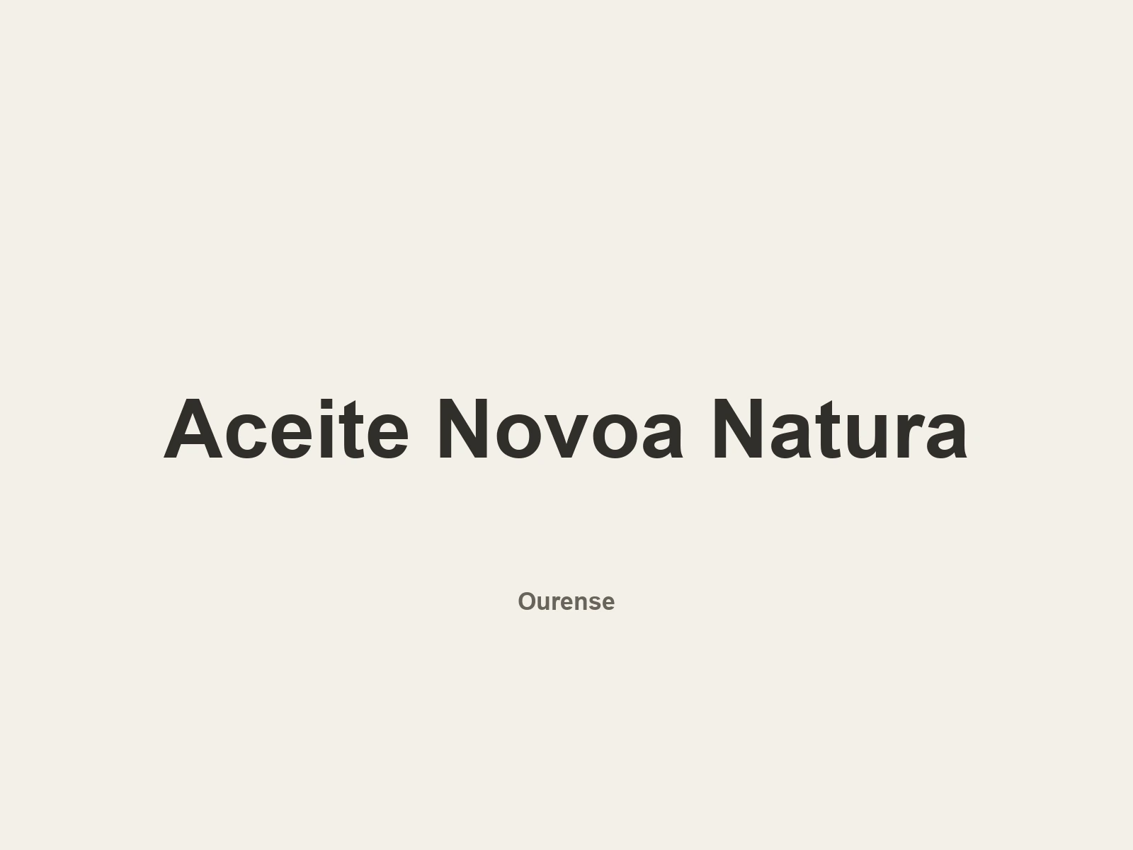 Image of Novoa Natura