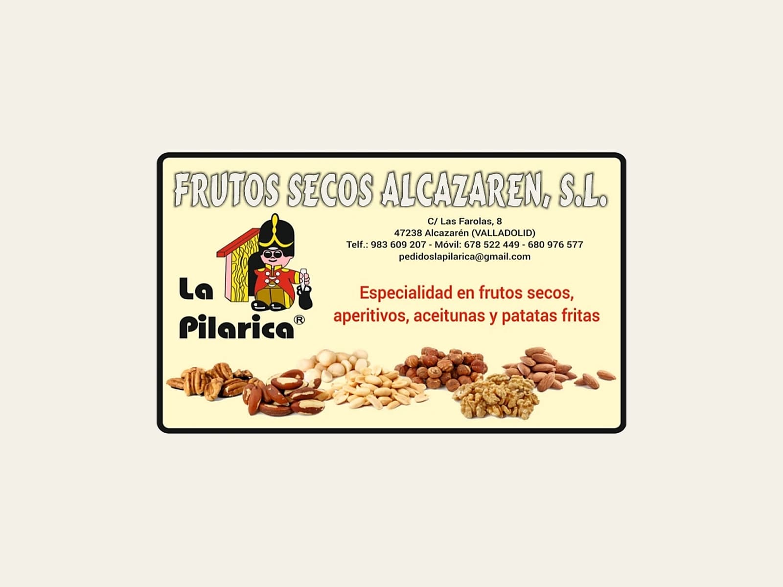 Image of Frutos Secos Alcazarén · La Pilarica