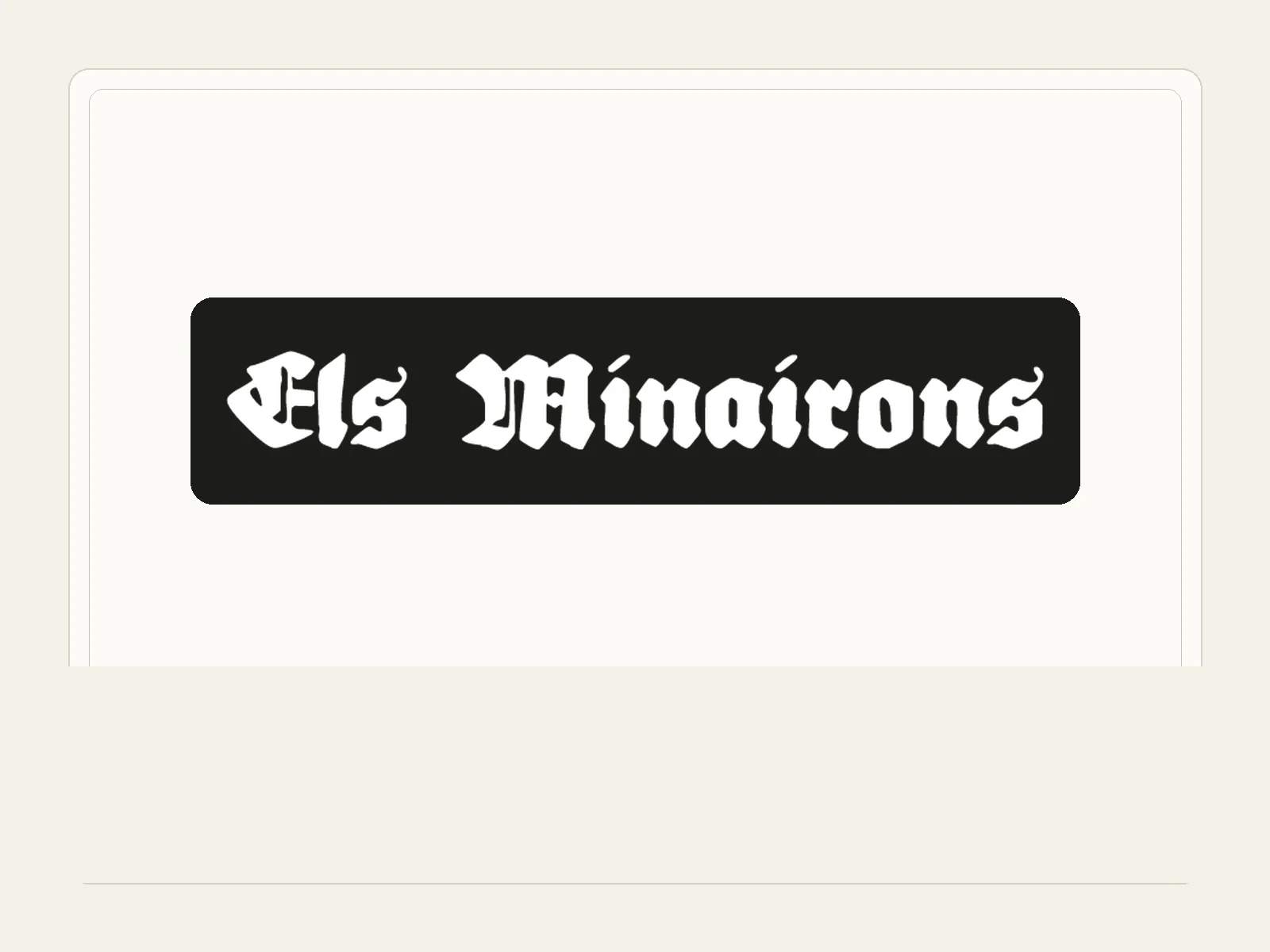 Image of Cervesa Artesana Els Minairons