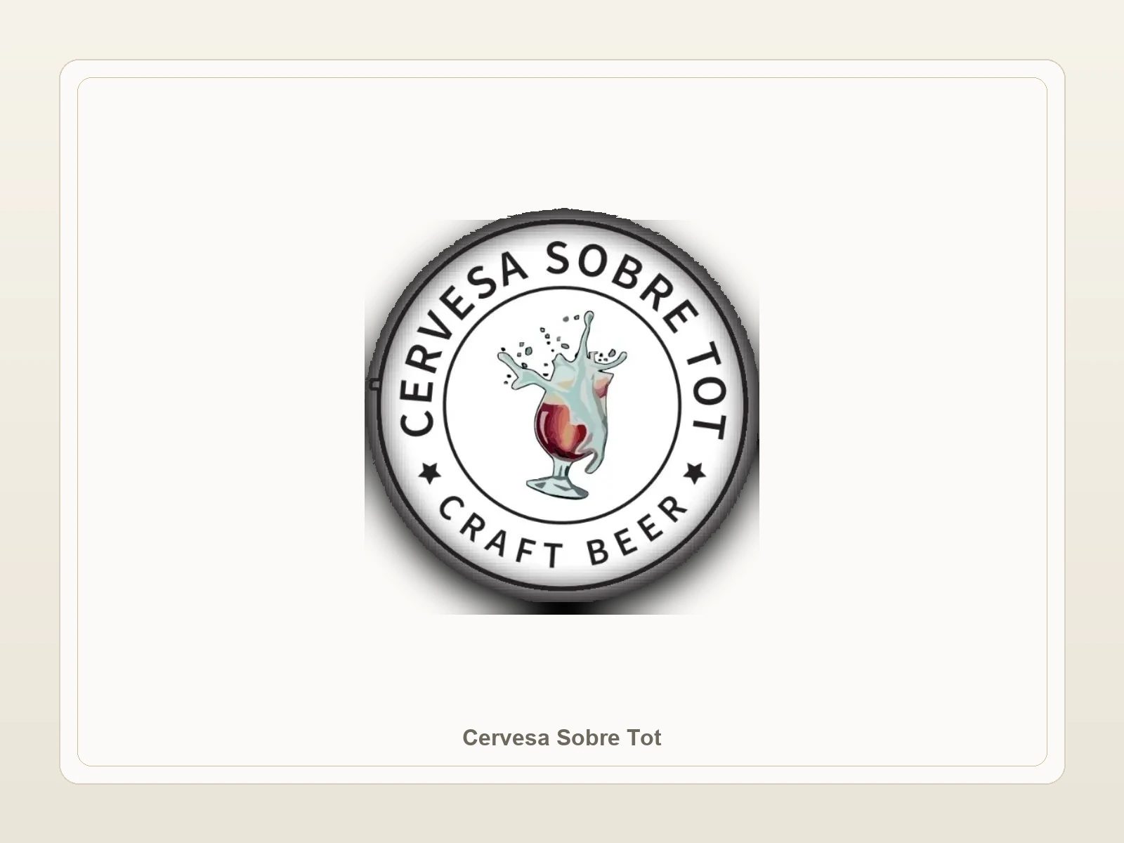 Image of Cervesa sobre Tot