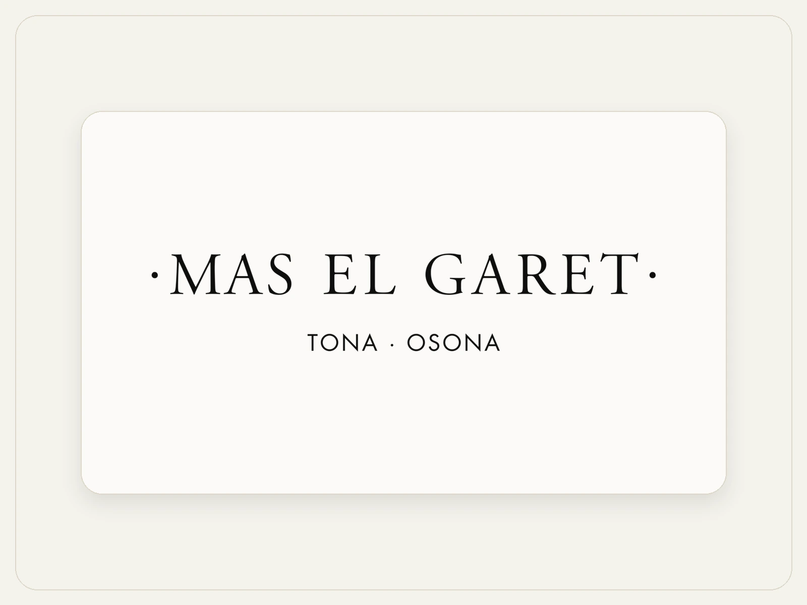 Image of Formatges Mas el Garet
