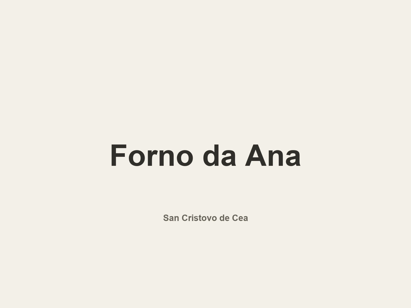 Image of Forno da Ana