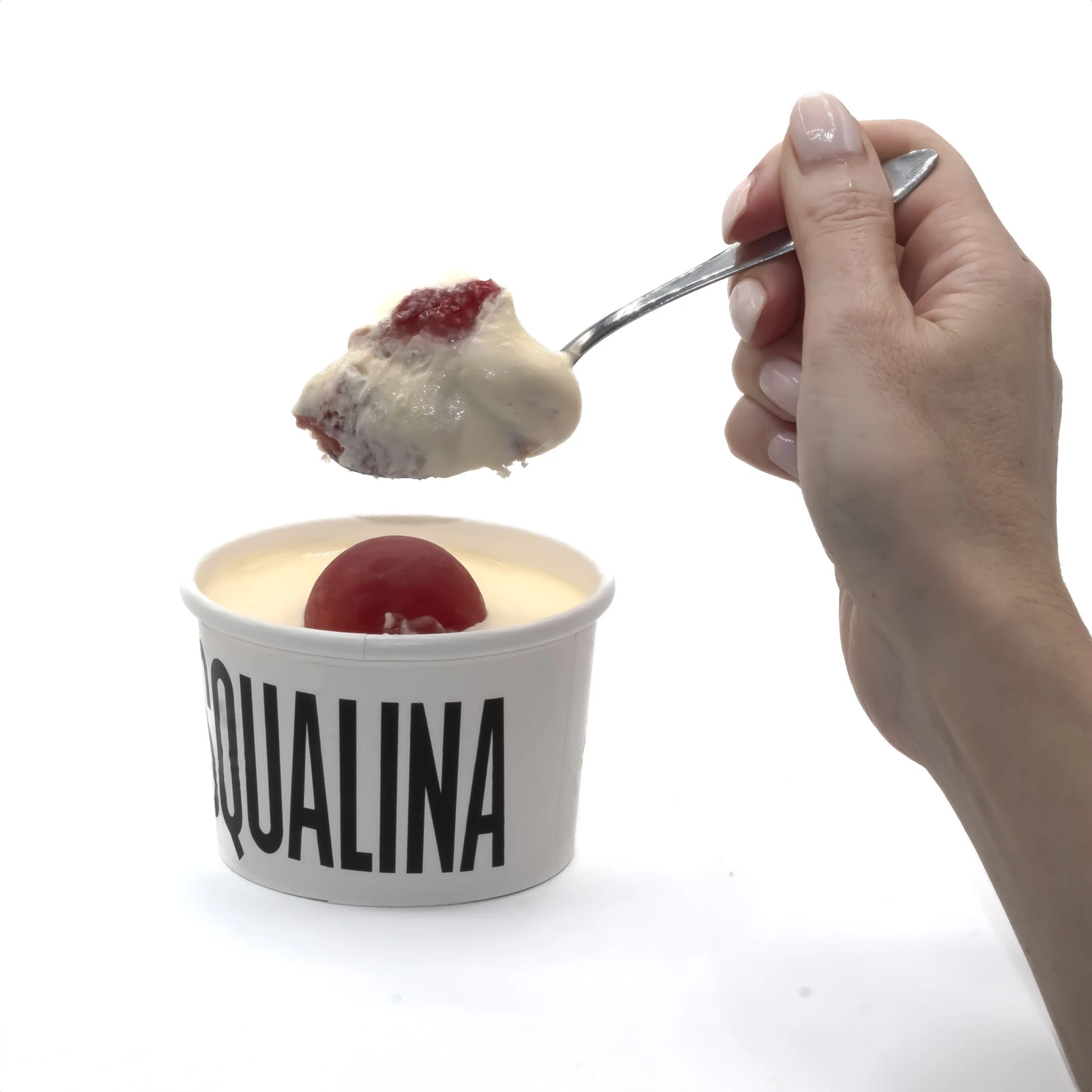 Tiramisú de maduixa de Valentina e Pasqualina (Obrador de tiramisù)