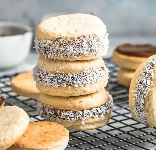 Cornstarch alfajor from Empanada Simpática