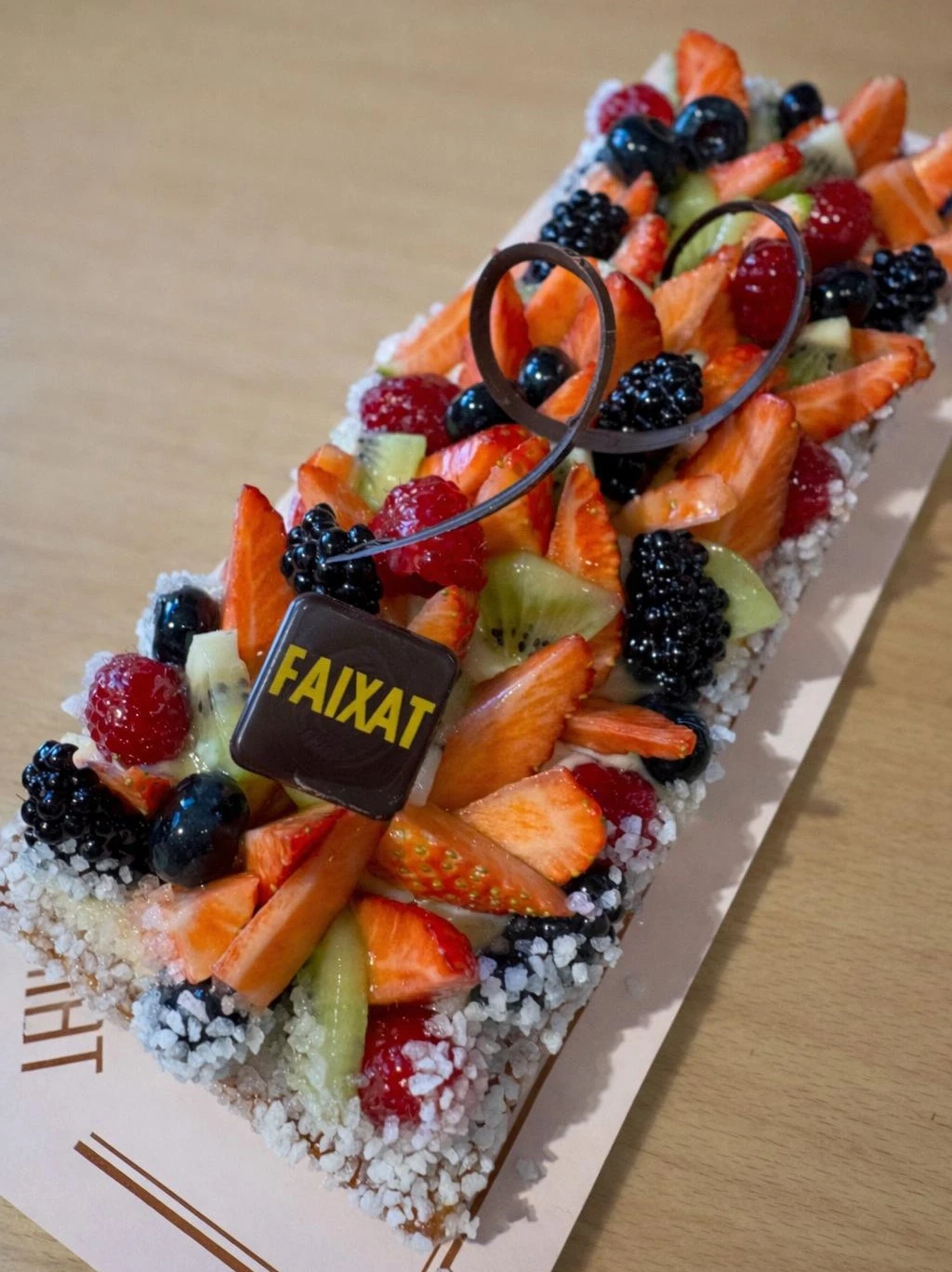 Fruit puff pastry from Pastisseria Faixat