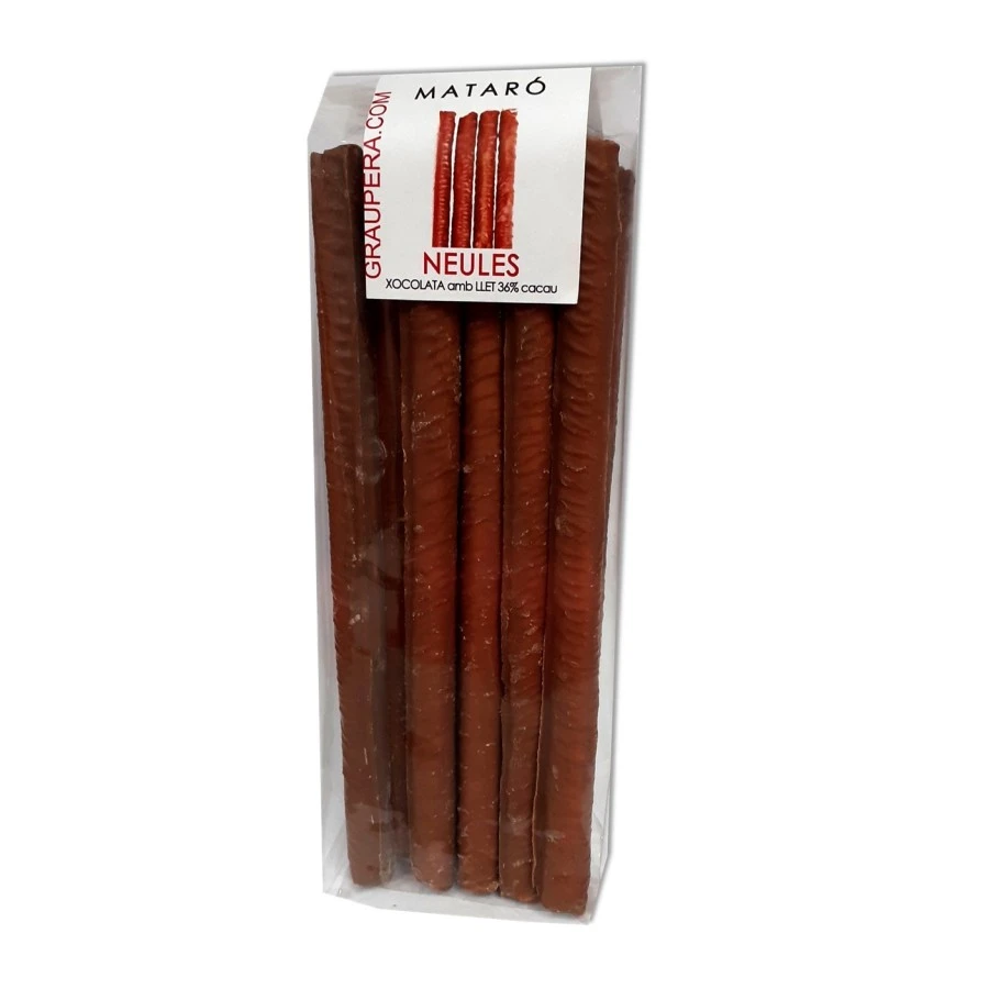 Neules amb xocolata amb llet de Casa Graupera (Mestres Neulers)
