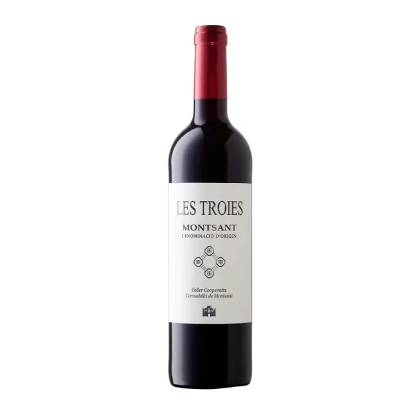 Bottle of Les Troies negre