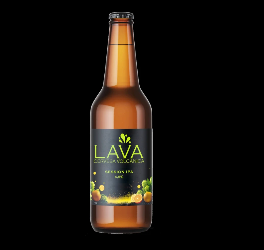 Botella de LAVA Session IPA de LAVA Beer