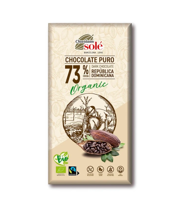 73% dark chocolate from Chocolates Solé