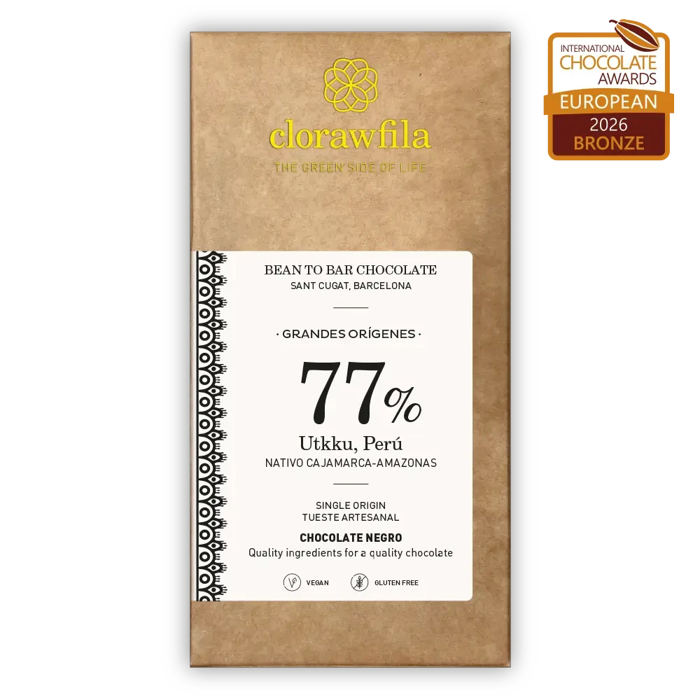 Utkku 77% de Clorawfila (Chocolate Bean to Bar)