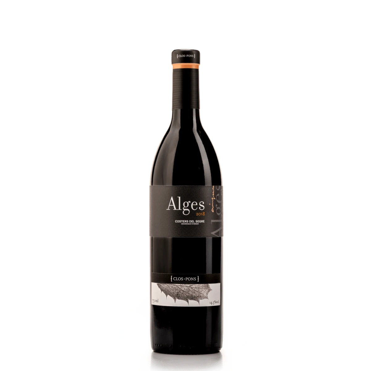 Botella ilustrativa de Alges 2020