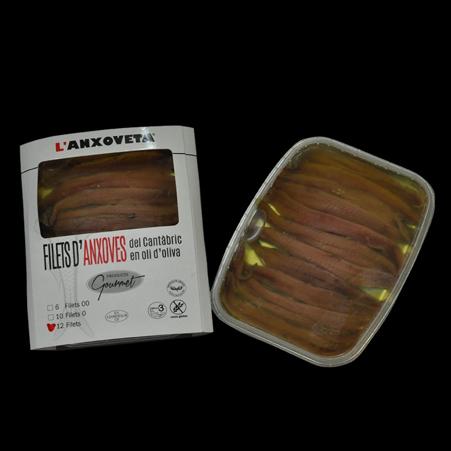 Cantabrian anchovies from L'Anxoveta