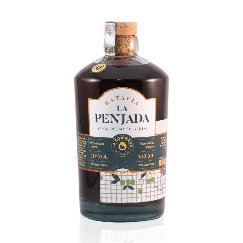 Botella de Ratafía La Penjada de La Sobirana