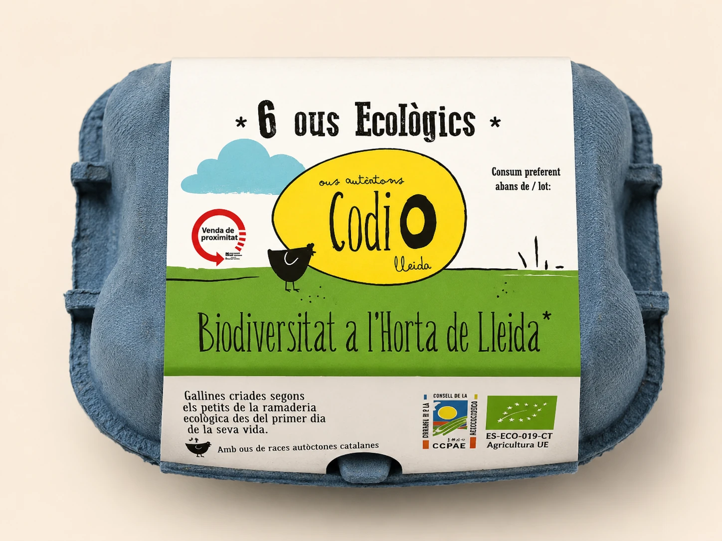 Estoig de sis ous Codi 0